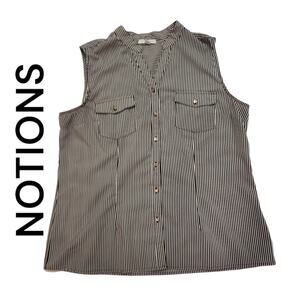 NOTIONS SLEEVELESS TOP SIZE XL